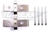 Zubehörsatz, Scheibenbremsbelag Vorderachse TOMEX Brakes TX 43-77