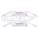 Zubehörsatz, Scheibenbremsbelag TOMEX Brakes TX 43-82