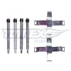 Zubeh&ouml;rsatz, Scheibenbremsbelag Hinterachse TOMEX Brakes TX 43-84