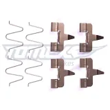 Zubehörsatz, Scheibenbremsbelag Hinterachse TOMEX Brakes TX 44-14