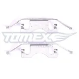 Zubehörsatz, Scheibenbremsbelag TOMEX Brakes TX 44-32