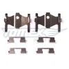 Zubehörsatz, Scheibenbremsbelag Hinterachse TOMEX Brakes TX 44-35