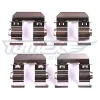 Zubehörsatz, Scheibenbremsbelag Hinterachse TOMEX Brakes TX 44-37