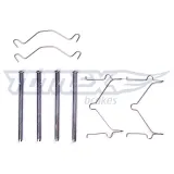Zubehörsatz, Scheibenbremsbelag Vorderachse TOMEX Brakes TX 44-43