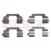 Zubehörsatz, Scheibenbremsbelag Vorderachse TOMEX Brakes TX 44-47