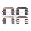 Zubeh&ouml;rsatz, Scheibenbremsbelag Vorderachse TOMEX Brakes TX 44-57
