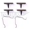 Zubeh&ouml;rsatz, Scheibenbremsbelag Hinterachse TOMEX Brakes TX 44-76
