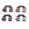 Zubehörsatz, Scheibenbremsbelag Hinterachse TOMEX Brakes TX 44-79