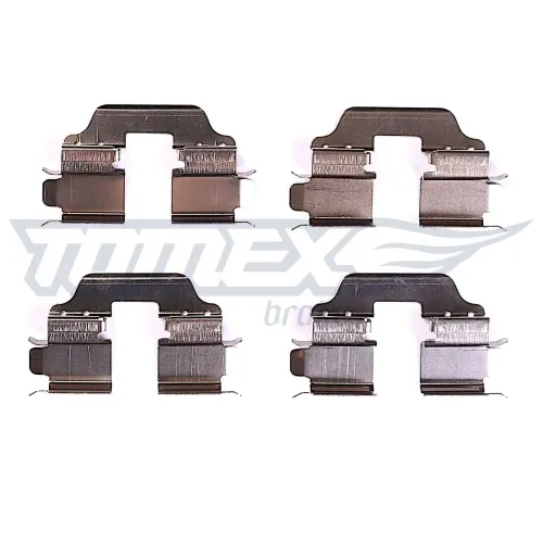 Zubehörsatz, Scheibenbremsbelag Hinterachse TOMEX Brakes TX 44-79 Bild Zubehörsatz, Scheibenbremsbelag Hinterachse TOMEX Brakes TX 44-79