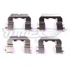 Zubehörsatz, Scheibenbremsbelag Vorderachse TOMEX Brakes TX 44-80