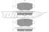 Bremsbelagsatz, Scheibenbremse TOMEX Brakes TX 60-02 Bild Bremsbelagsatz, Scheibenbremse TOMEX Brakes TX 60-02