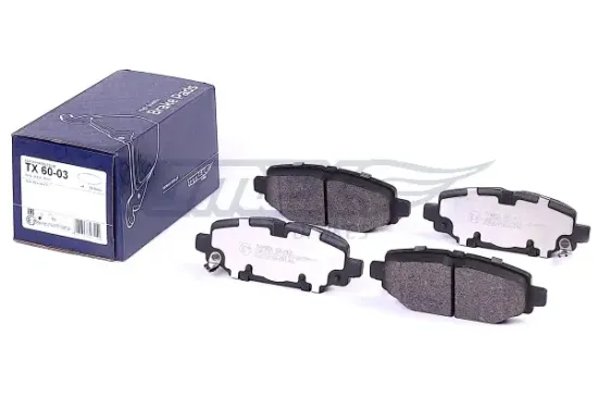 Bremsbelagsatz, Scheibenbremse Hinterachse TOMEX Brakes TX 60-03 Bild Bremsbelagsatz, Scheibenbremse Hinterachse TOMEX Brakes TX 60-03