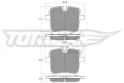 Bremsbelagsatz, Scheibenbremse TOMEX Brakes TX 60-07