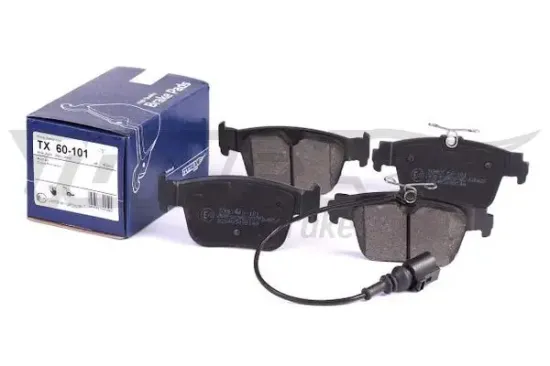 Bremsbelagsatz, Scheibenbremse Hinterachse TOMEX Brakes TX 60-101 Bild Bremsbelagsatz, Scheibenbremse Hinterachse TOMEX Brakes TX 60-101