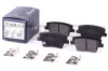 Bremsbelagsatz, Scheibenbremse Hinterachse TOMEX Brakes TX 60-25 Bild Bremsbelagsatz, Scheibenbremse Hinterachse TOMEX Brakes TX 60-25