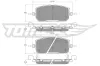Bremsbelagsatz, Scheibenbremse Vorderachse TOMEX Brakes TX 60-28