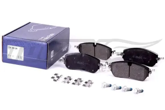 Bremsbelagsatz, Scheibenbremse Vorderachse TOMEX Brakes TX 60-29 Bild Bremsbelagsatz, Scheibenbremse Vorderachse TOMEX Brakes TX 60-29