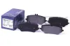 Bremsbelagsatz, Scheibenbremse Hinterachse TOMEX Brakes TX 60-31 Bild Bremsbelagsatz, Scheibenbremse Hinterachse TOMEX Brakes TX 60-31