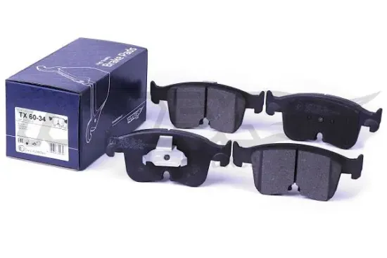 Bremsbelagsatz, Scheibenbremse Vorderachse TOMEX Brakes TX 60-34 Bild Bremsbelagsatz, Scheibenbremse Vorderachse TOMEX Brakes TX 60-34