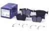 Bremsbelagsatz, Scheibenbremse Hinterachse TOMEX Brakes TX 60-40 Bild Bremsbelagsatz, Scheibenbremse Hinterachse TOMEX Brakes TX 60-40