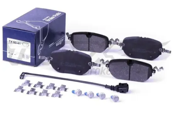 Bremsbelagsatz, Scheibenbremse Vorderachse TOMEX Brakes TX 60-41 Bild Bremsbelagsatz, Scheibenbremse Vorderachse TOMEX Brakes TX 60-41