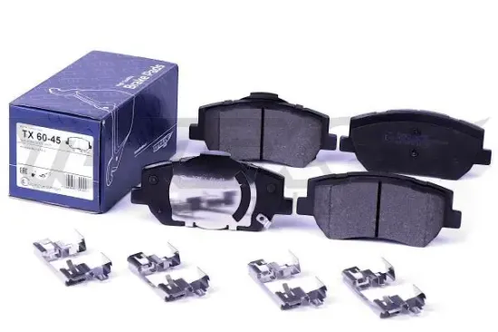 Bremsbelagsatz, Scheibenbremse Vorderachse TOMEX Brakes TX 60-45 Bild Bremsbelagsatz, Scheibenbremse Vorderachse TOMEX Brakes TX 60-45