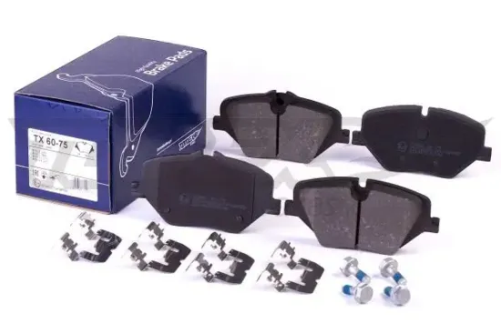 Bremsbelagsatz, Scheibenbremse Vorderachse TOMEX Brakes TX 60-75 Bild Bremsbelagsatz, Scheibenbremse Vorderachse TOMEX Brakes TX 60-75