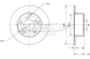 Bremsscheibe Hinterachse TOMEX Brakes TX 70-02