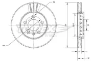 Bremsscheibe TOMEX Brakes TX 70-03