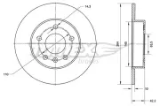 Bremsscheibe Hinterachse TOMEX Brakes TX 70-06