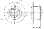 Bremsscheibe TOMEX Brakes TX 70-35