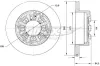 Bremsscheibe TOMEX Brakes TX 70-48