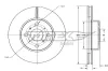 Bremsscheibe Vorderachse TOMEX Brakes TX 70-72