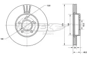 Bremsscheibe TOMEX Brakes TX 71-11