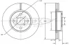 Bremsscheibe Vorderachse TOMEX Brakes TX 71-70