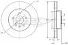 Bremsscheibe Vorderachse TOMEX Brakes TX 72-46
