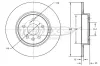 Bremsscheibe Hinterachse TOMEX Brakes TX 72-59