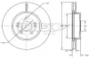 Bremsscheibe Vorderachse TOMEX Brakes TX 72-67