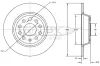 Bremsscheibe TOMEX Brakes TX 72-69
