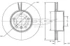 Bremsscheibe Vorderachse TOMEX Brakes TX 72-78