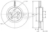 Bremsscheibe TOMEX Brakes TX 72-94