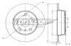 Bremsscheibe Hinterachse TOMEX Brakes TX 74-00