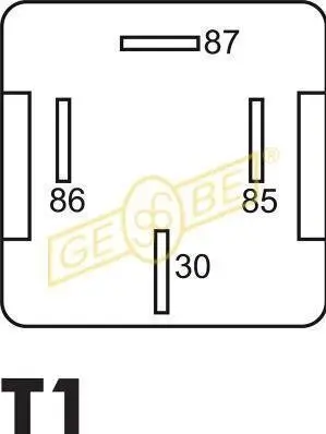Luftmassenmesser 12 V GEBE 9 5132 1