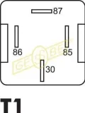 Luftmassenmesser 12 V GEBE 9 5132 1