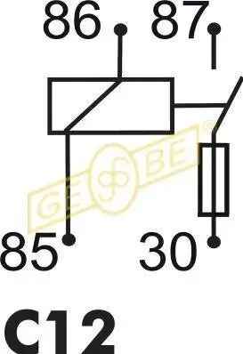 Luftmassenmesser 12 V GEBE 9 5132 1 Bild Luftmassenmesser 12 V GEBE 9 5132 1