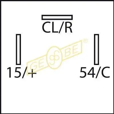 Kraftstoff-Fördereinheit 12 V GEBE 9 6088 1