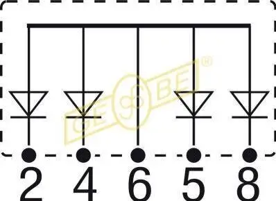Kraftstoffpumpe Kraftstoffleitung GEBE 9 6028 1 Bild Kraftstoffpumpe Kraftstoffleitung GEBE 9 6028 1