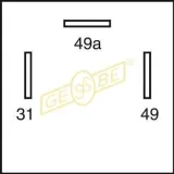 Kraftstoffpumpe Kraftstoffleitung GEBE 9 6053 1