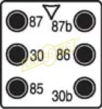 Steuergerät, Glühzeit 12 V GEBE 9 9408 1