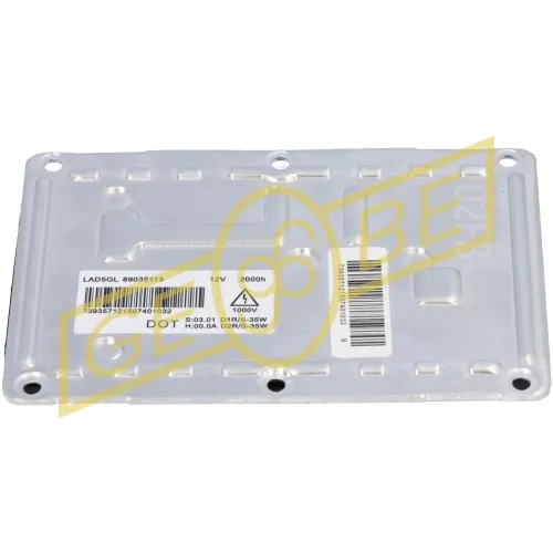 Vorschaltgerät, Gasentladungslampe 12 V links rechts GEBE 9 9557 1 Bild Vorschaltgerät, Gasentladungslampe 12 V links rechts GEBE 9 9557 1